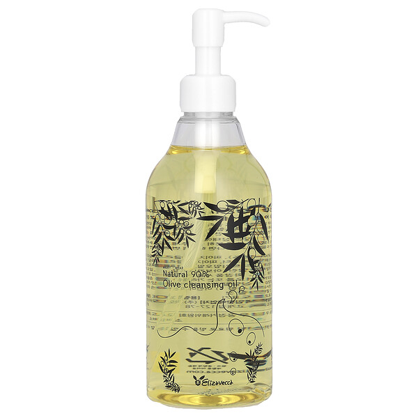 Milky-Wear, Натуральное 90% оливковое очищающее масло, 10,14 жидких унций (300 мл) Elizavecca