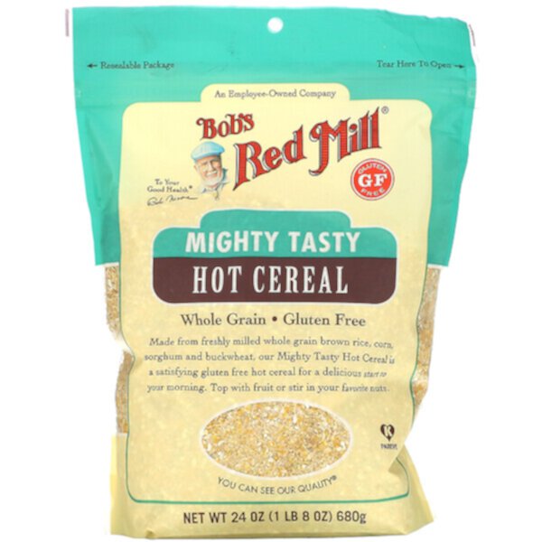 Mighty Tasty Hot Cereal, цельнозерновые, 24 унции (680 г) Bob's Red Mill