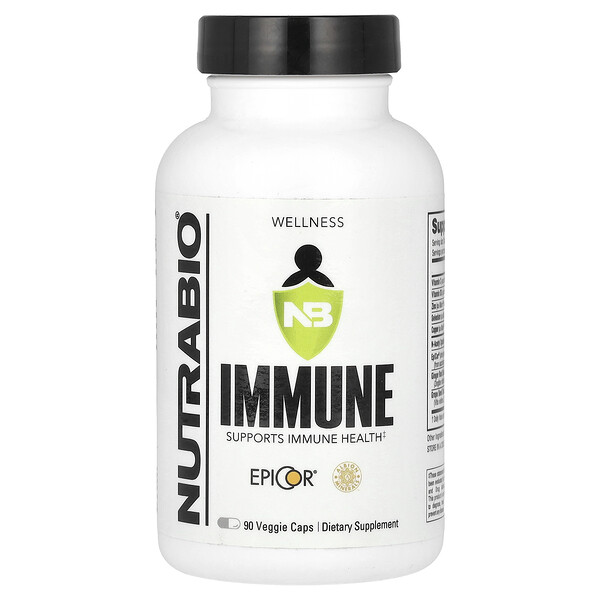 Immune, 90 растительных капсул NutraBio