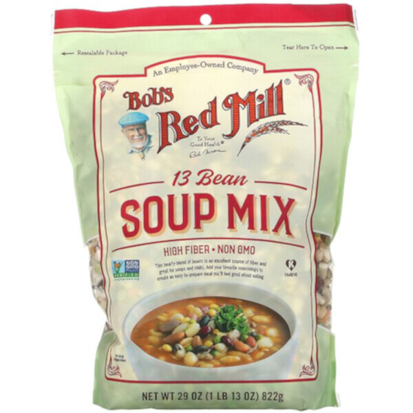 Смесь для супа с фасолью 13, 29 унций (822 г) Bob's Red Mill
