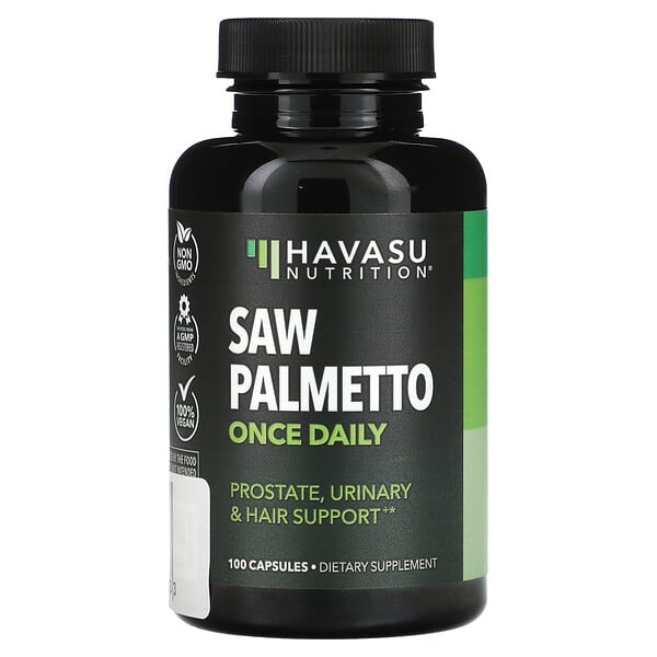 Saw Palmetto, Extra Strength, 100 капсул Havasu Nutrition
