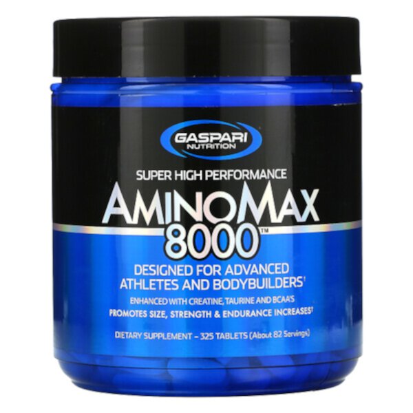 АминоМакс 8000, 325 таблеток Gaspari Nutrition