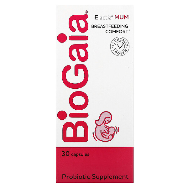 Пробиотик для грудного вскармливания, 30 капсул BioGaia