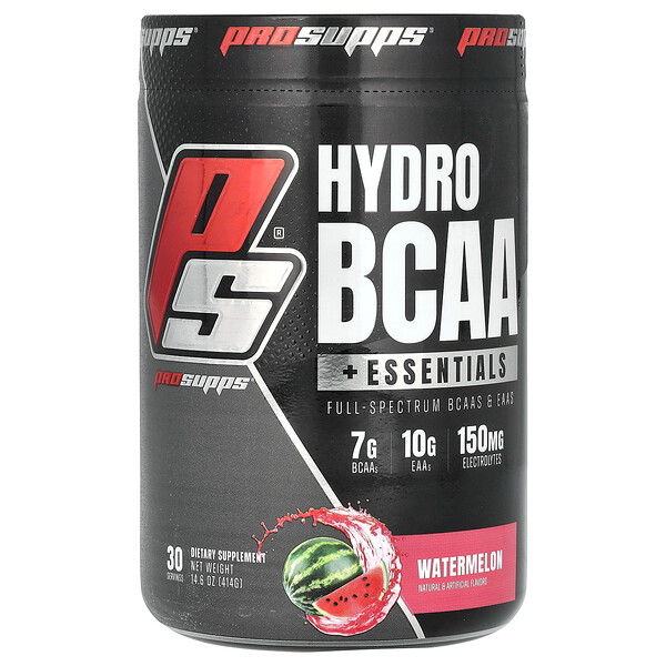 Hydro BCAA + Essentials, Арбуз, 14,6 унций (414 г) ProSupps