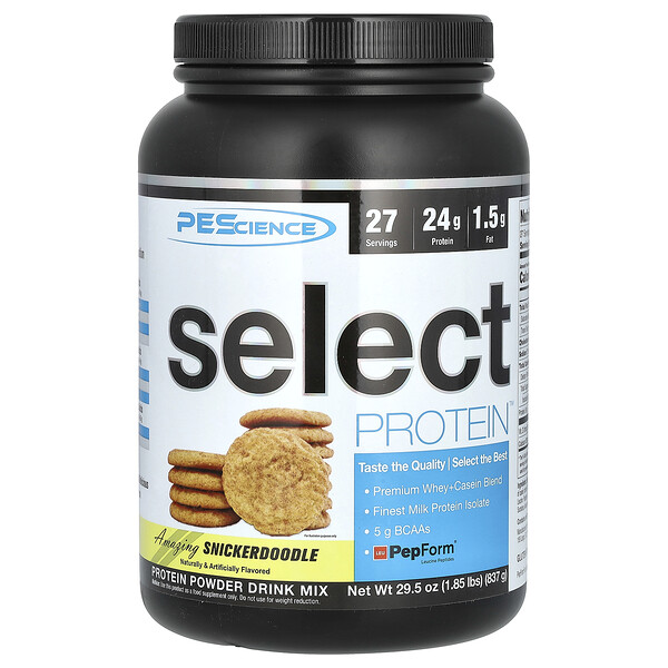 Select Protein, Amazing Snickerdoodle, 29,5 унций (837 г) PEScience