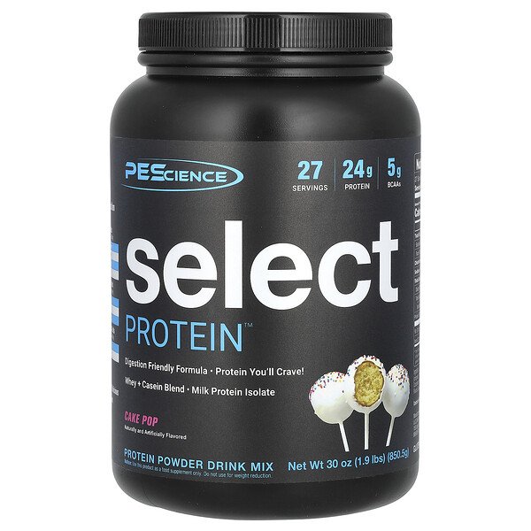 Select Protein, Amazing Cake Pops, 1,9 фунта (850,5 г) PEScience