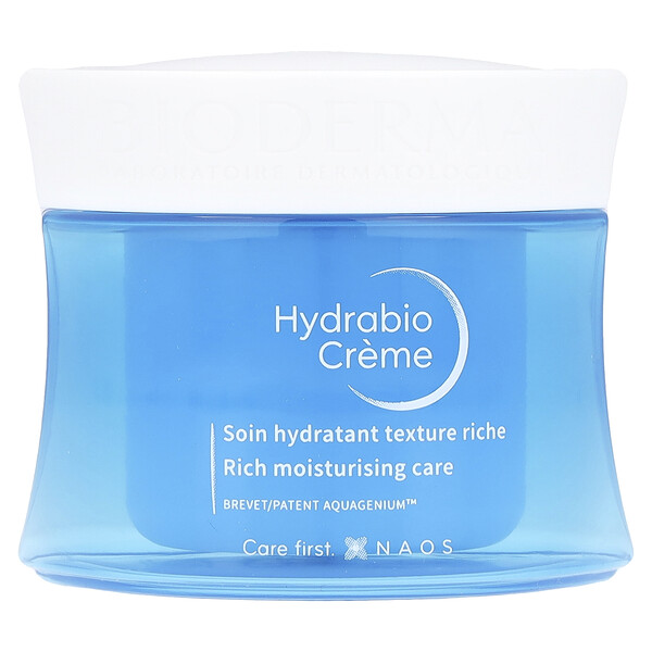 Hydrabio, Насыщенный увлажняющий крем для ухода, 1,67 ж. унц. (50 мл) Bioderma