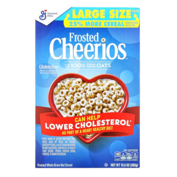 Frosted Cheerios, без глютена, 13,5 унций (382 г) General Mills