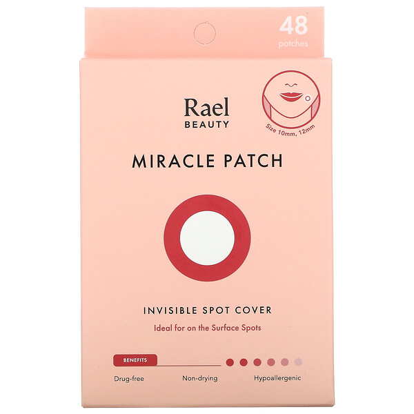 Miracle Patch, Невидимая точечная маска, 48 пластырей Rael