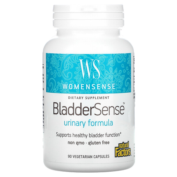 Womensense, BladderSense, 90 вегетарианских капсул Natural Factors