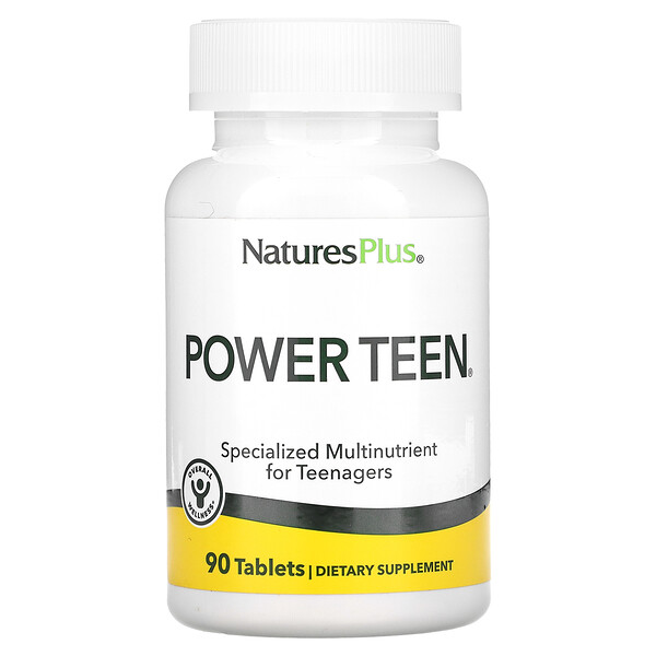 Power Teen, 90 таблеток NaturesPlus
