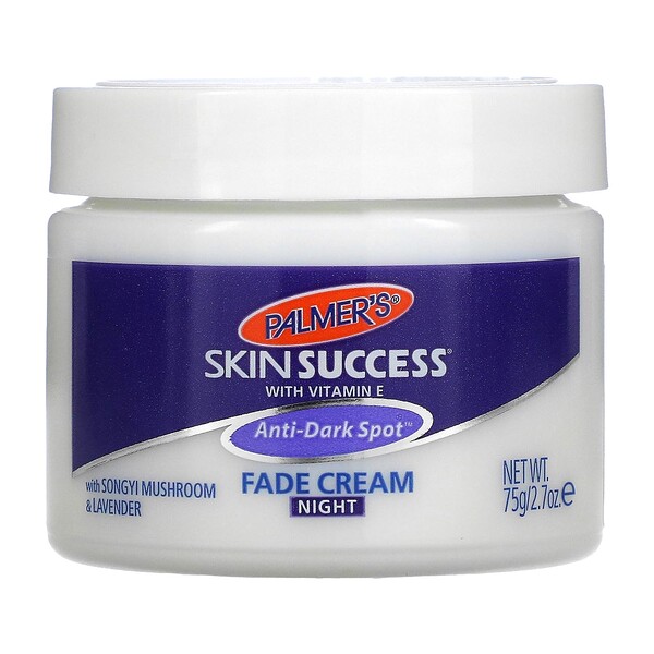 Skin Success with Vitamin E, крем против пигментных пятен, ночной, 2,7 унции (75 г) Palmer's