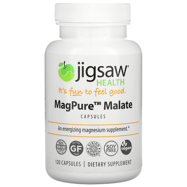 MagPure малат, 120 капсул Jigsaw Health
