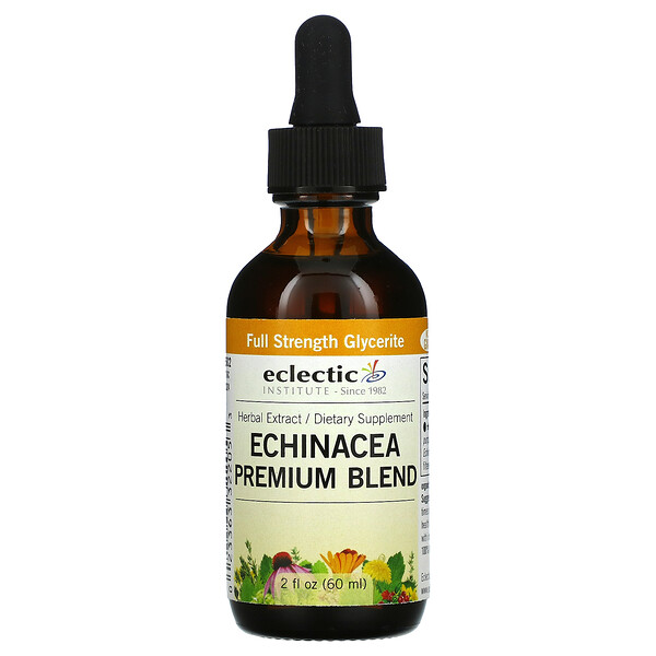 Echinacea Premium Blend, 2 fl oz (Жидкие унции) (60 ml) Eclectic Institute