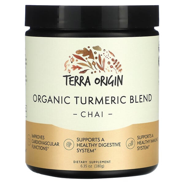 Органический куркумин с чаем, Chai - 180 г - Terra Origin Terra Origin