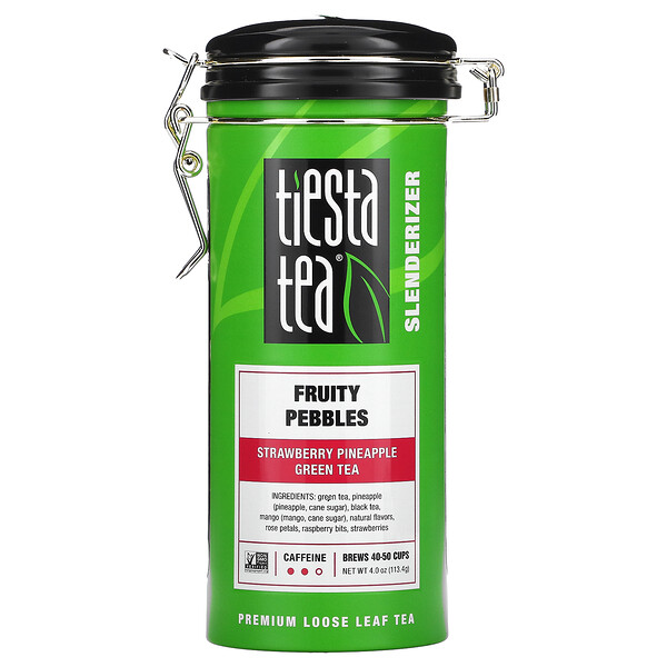 Листовой чай премиум-класса, фруктовая галька, 4,0 унции (113,4 г) Tiesta Tea Company