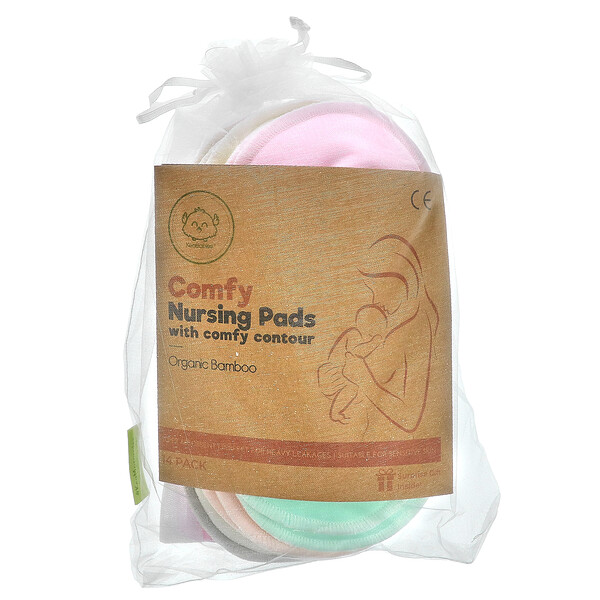 Удобные прокладки для кормления, Pastel Touch, 14 шт. в упаковке KeaBabies