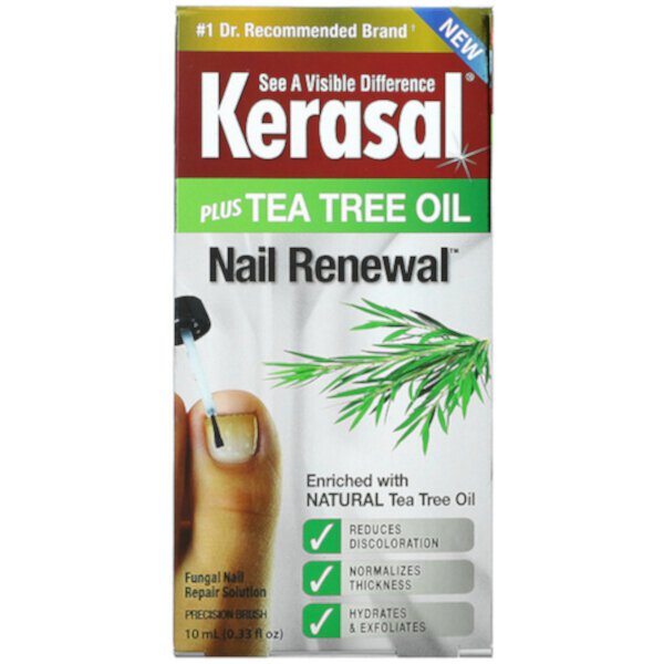 Nail Renewal Plus масло чайного дерева, 0,33 ж. унц. (10 мл) Kerasal