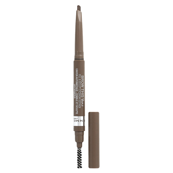 Brow This Way, Средство для бровей Fill & Sculpt, оттенок 002 Medium Brown, 0,008 унции (0,25 г) Rimmel London