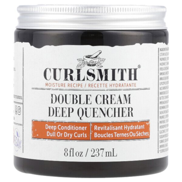 Double Cream Deep Quencher, для сухих и тусклых волос, 8 жидких унций (237 мл) Curlsmith