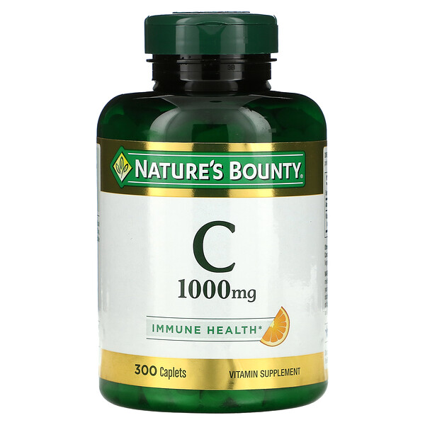 Витамин С, 1000 мг, 300 капсул Nature's Bounty
