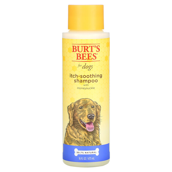 Itch-Soothing Shampoo for Dogs with Honeysuckle, 16 fl oz (Жидкие унции) (473 ml) Burt'S Bees