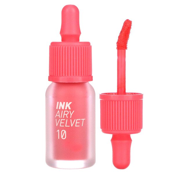 Ink Airy Velvet Lip Tint, оттенок 10 Twinkle Pinkism, 4 г (0,14 унции) Peripera