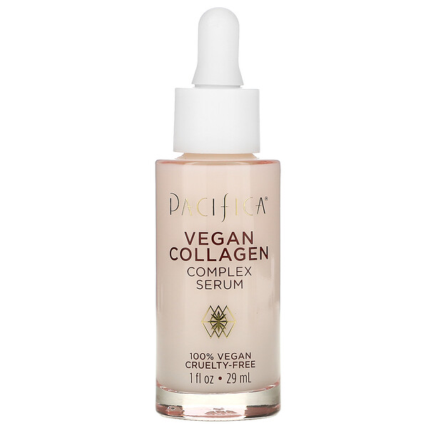 Vegan Collagen, Комплексная сыворотка, 1 жидкая унция (29 мл) Pacifica