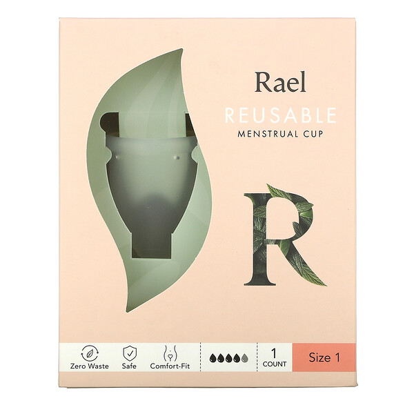 Многоразовая менструальная чаша, размер 1, 1 шт. Rael