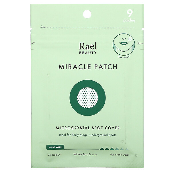 Miracle Patch, Микрокристаллическое точечное покрытие, 9 пластырей Rael