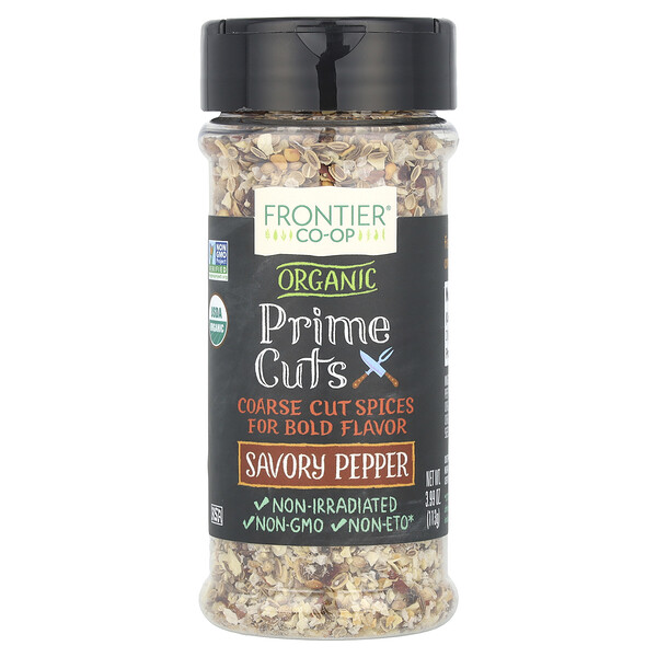 Organic Prime Cuts, Пикантный перец, 3,99 унции (113 г) Frontier Co-op