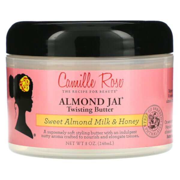 Almond Jai Twisting Butter, сладкое миндальное молоко и мед, 8 унций (240 мл) Camille Rose