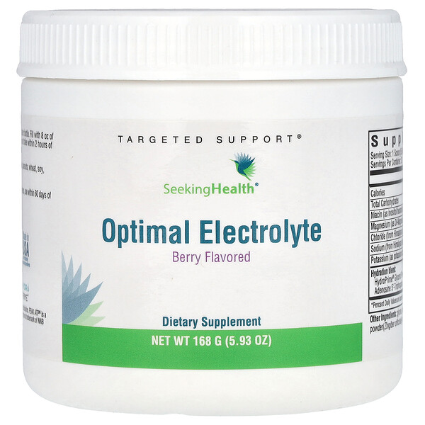 Optimal Electrolyte, ягодный, 5,93 унции (168 г) Seeking Health