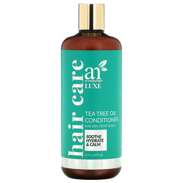 Luxe, Кондиционер с маслом чайного дерева, 16 жидких унций (473 мл) Artnaturals