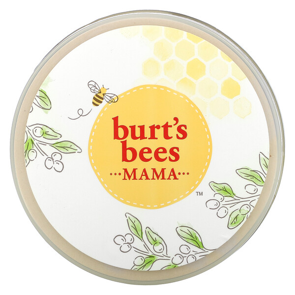Mama, Belly Butter с маслом ши и витамином Е, 6,5 унций (184,2 г) BURT'S BEES