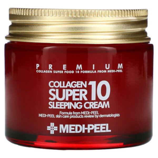 Коллагеновый крем для сна Super 10, 2,36 ж. унц. (70 мл) Medi-Peel