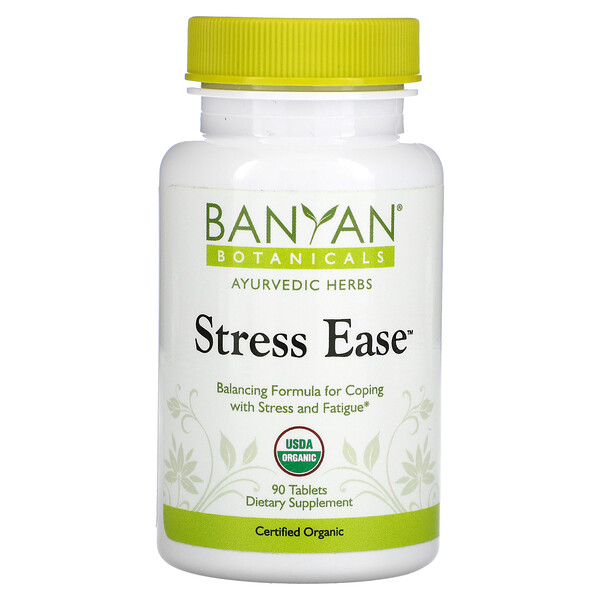Снятие стресса, 90 таблеток Banyan Botanicals