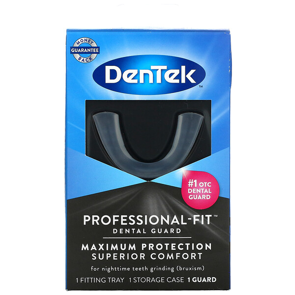 Профессиональная стоматологическая накладка, 1 насадка + 1 лоток для примерки + 1 футляр для хранения DenTek