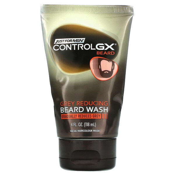 Control GX, Средство для мытья бороды, уменьшающее седину, 4 жидких унции (118 мл) Just for Men