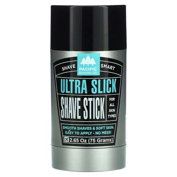 Стик для бритья Ultra Slick, 2,65 унции (75 г) Pacific Shaving Company