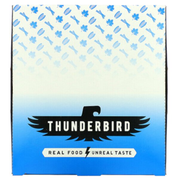 Батончик Superfood, Техасский кленовый пекан, 12 батончиков, 1,7 унции (48 г) каждый Thunderbird