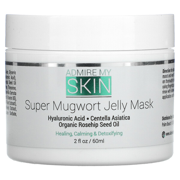 Маска Super Mugwort Jelly Beauty Mask, 2 жидких унции (60 мл) Admire My Skin