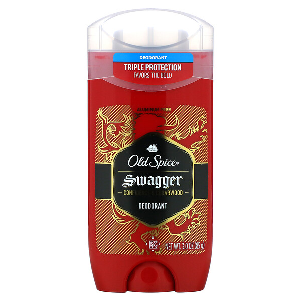 Дезодорант, Swagger, кедр, 3 унции (85 г) Old Spice