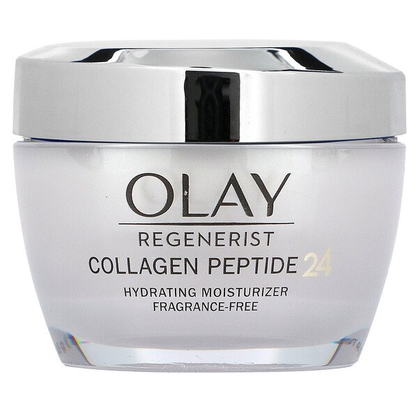 Regenerist, Collagen Peptide 24, увлажняющее увлажняющее средство, без запаха, 1,7 унции (48 г) Olay