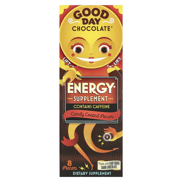 Energy Supplement, 8 Pieces Good Day Chocolate