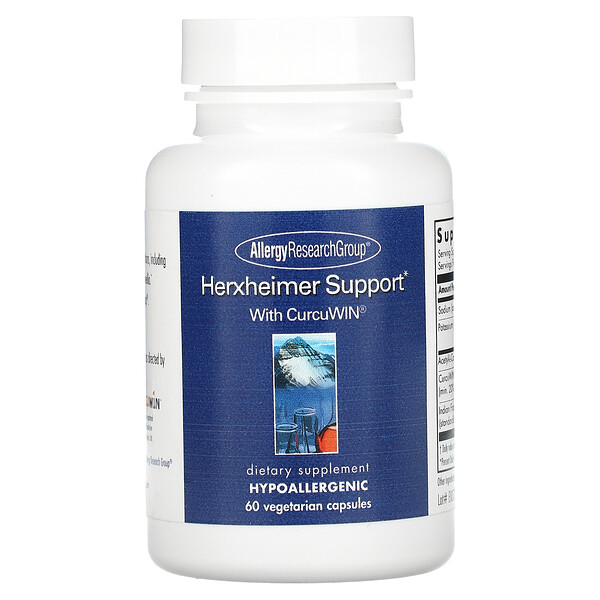Herxheimer Support, 60 вегетарианских капсул Allergy Research Group