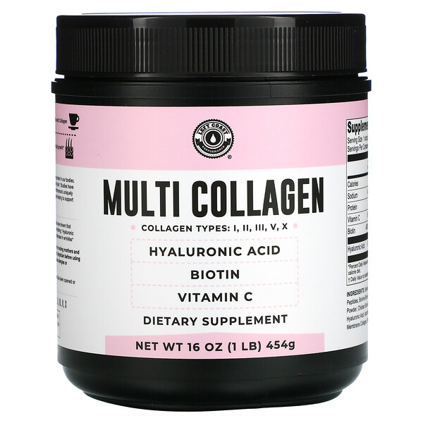 Multi Collagen, 16 oz (Унции) (454 g) Left Coast Performance