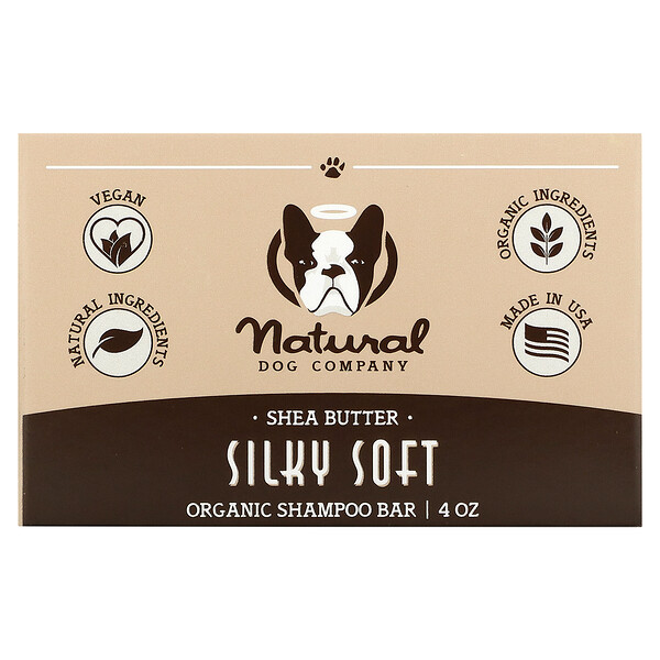 Органическое шампунь-мыло, Silky Soft, масло ши, 4 унции Natural Dog Company