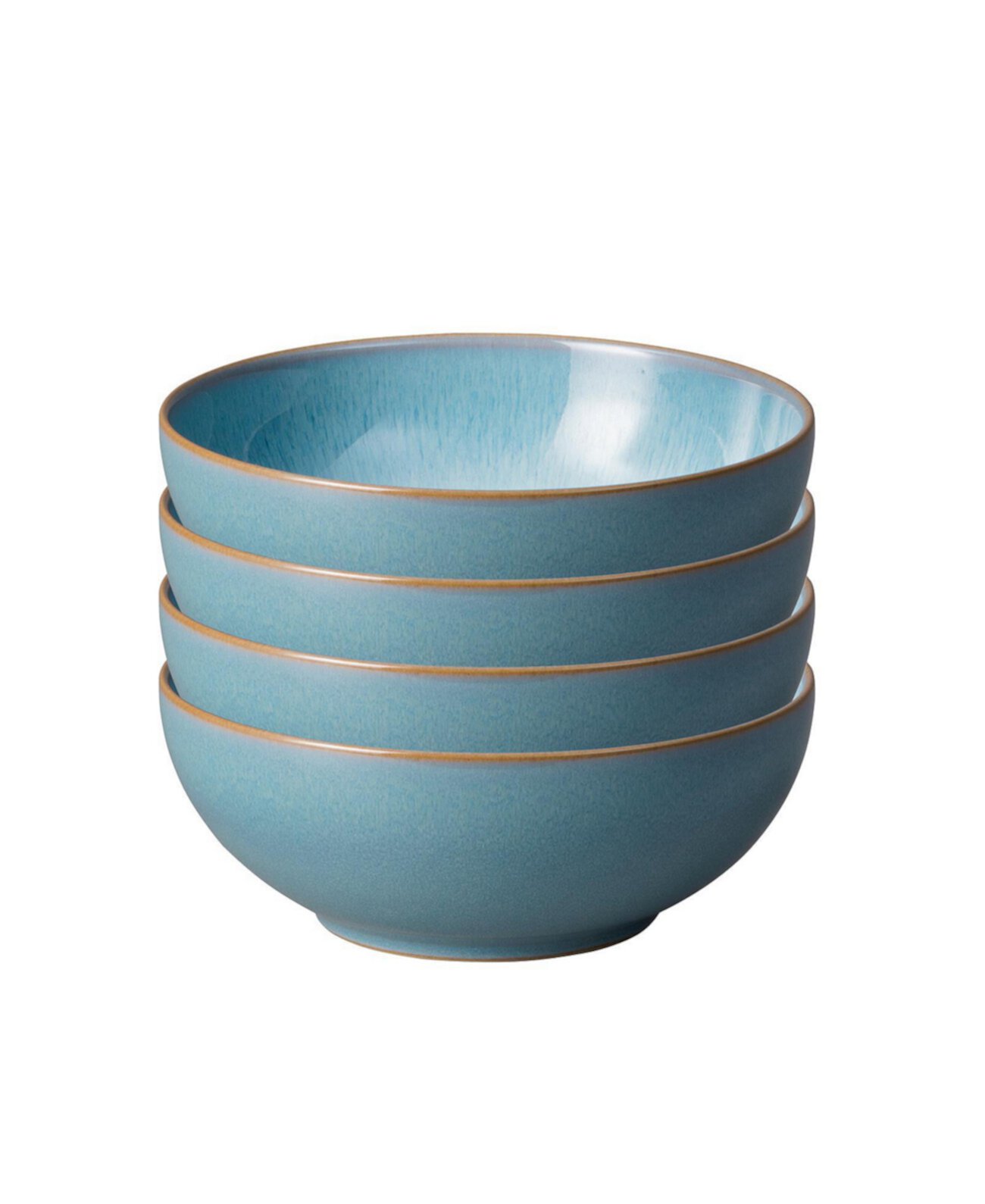 Чаши для хлопьев Azure Haze Coupe, набор из 4 шт. Denby