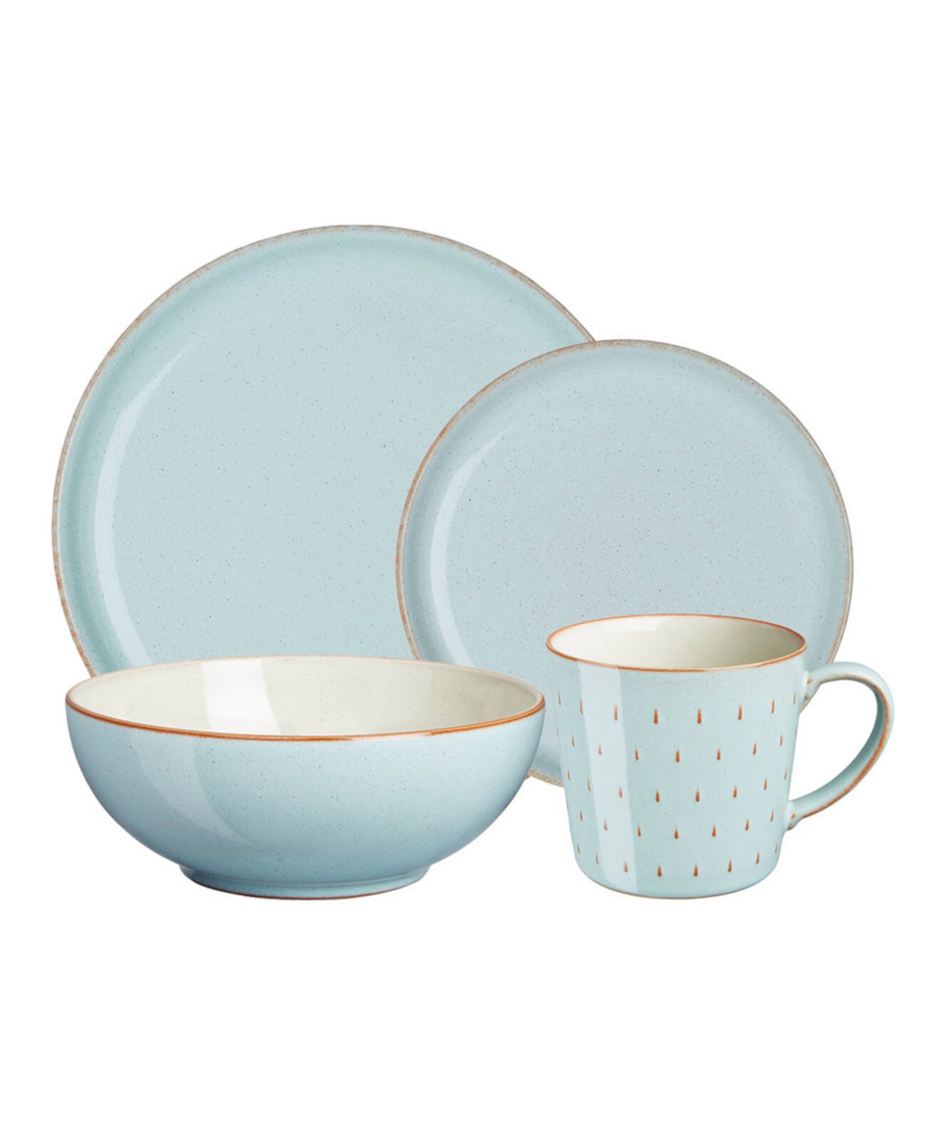 Набор столовой посуды Heritage Pavilion Coupe из 16 предметов Denby